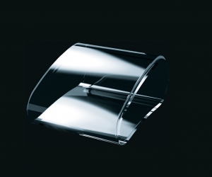 10x10 300dpi Rundumglas Schwarzer Hintergrund